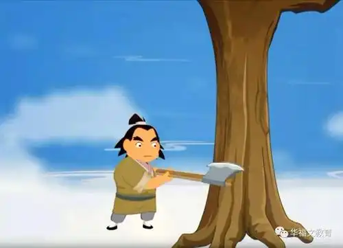 睡前故事中秋三大传说之吴刚伐桂