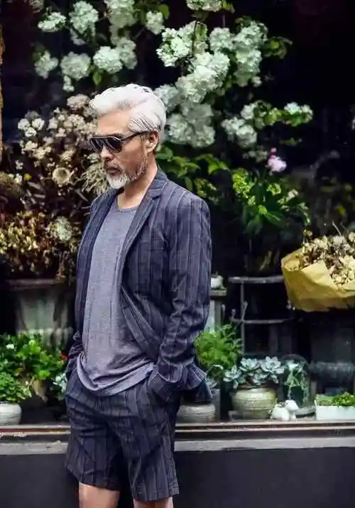 好看的胡子造型中国人 胡子图片 帅气