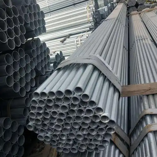 15寸镀锌管空心圆管q235b热镀锌钢管dn40套丝下水管均可零售切割