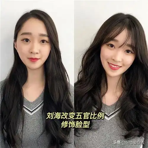 发型设计与脸型搭配方脸气质发型(换个发型换张脸)(8)