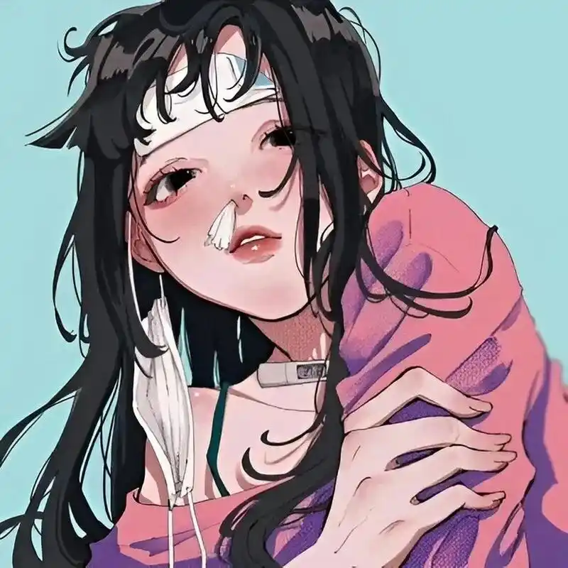 动漫女生头像,病娇可爱风!
