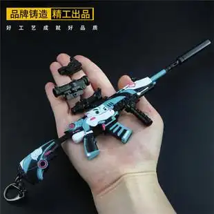 合金****模模型摆件玩具**** 和平精英手办仓鼠灰灰m416皮肤珍藏满配