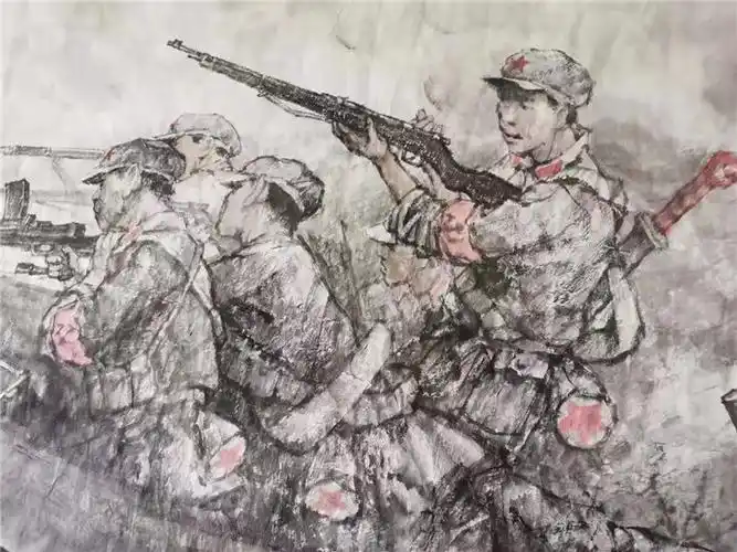 红军攻克剑门关建党100周年广元画展