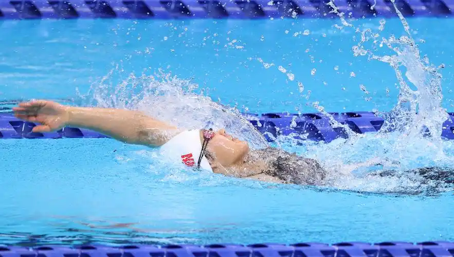 游泳——蒋裕燕获女子100米仰泳s6级亚军