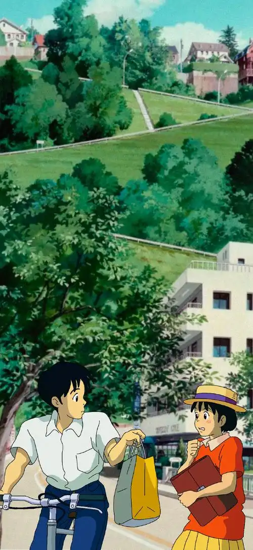 宫崎骏动漫插画手机壁纸