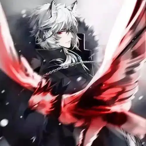 动漫头像:暗黑系帅气男头