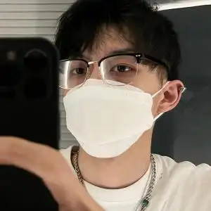 韩版潮流方框眉毛架男生商务成熟眼镜架无度数偏光镜片可配近视镜