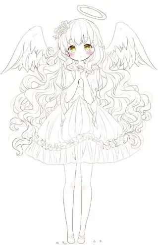 少女线稿欣赏 - 优动漫 动漫创作支援平台