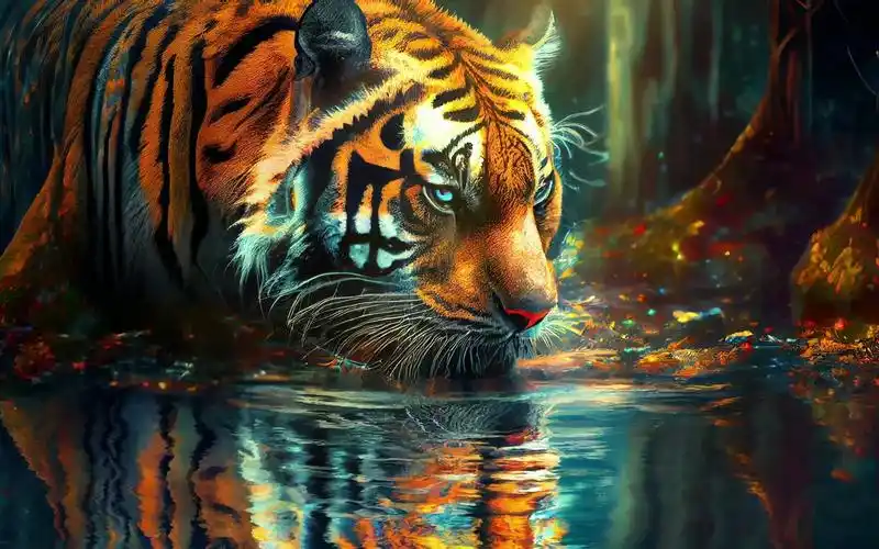 4k大老虎动态壁纸