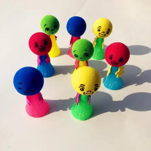 弹跳娃娃儿童创意解压减压地摊小人创意礼盒