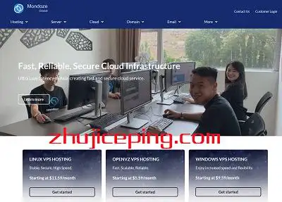 马来西亚vps:mondoze,$11/月起,马来西亚不限流量vps,有linux和