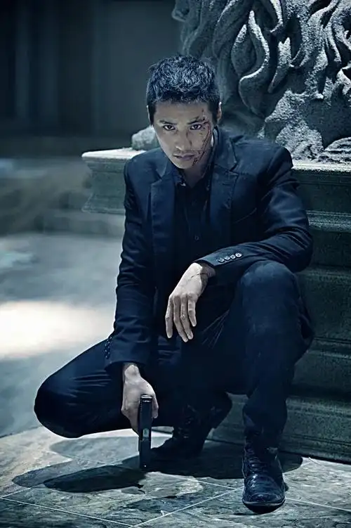 元斌在大叔里这个鸡窝头造型