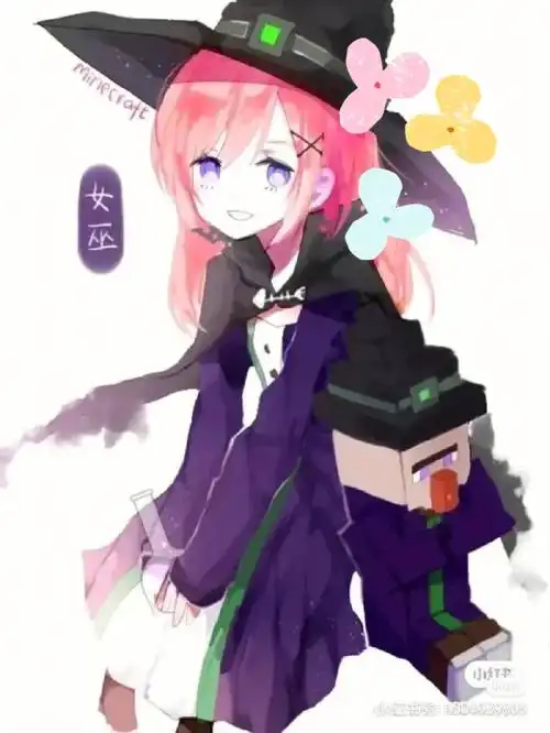 我的世界娘化怪物可爱