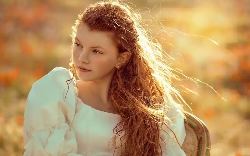 唯美西方欧美女生图片桌面壁纸