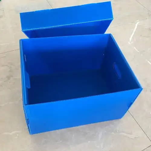 厂家直供 pp中空板包装箱物流周转箱 塑料瓦楞平卡隔档 印刷定制