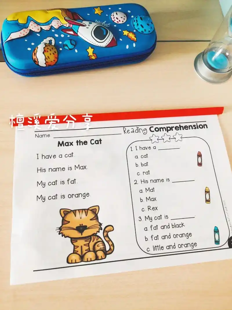 超级可爱的英文阅读理解,太适合英文启蒙了.