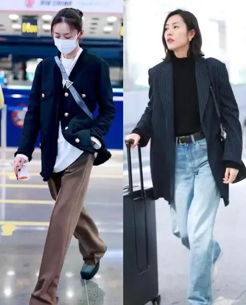 刘雯冬季日常穿搭合集够飒够美表姐的衣品也太好了吧