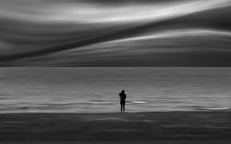 印象主义灰色的阴影梦幻摄影黑白风光风景宽屏壁纸壁纸图片