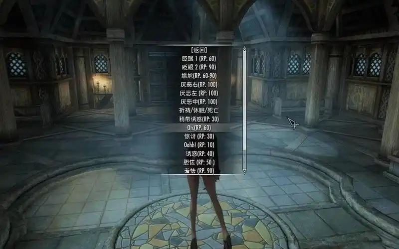 上古卷轴5表情控制modv40