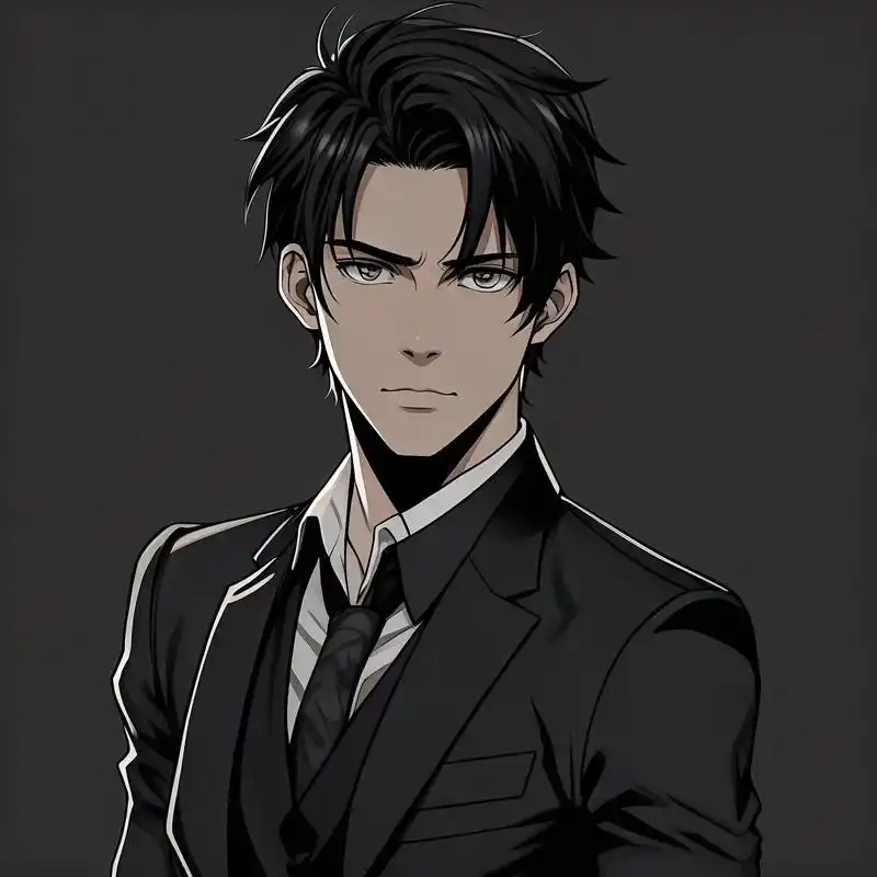 98动漫风西装头像集96 探索不一样的自己,动漫风格的西装头像来啦