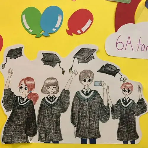 为班级毕业活动做的海报