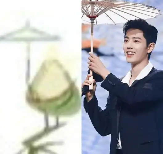 肖战将几个角色画进端午手绘,多的一个粽子找到了!