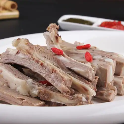 伊犁手抓羊排清炖熟食羊肋排即食酒店饭店手把肉羊排骨羊肉羔羊