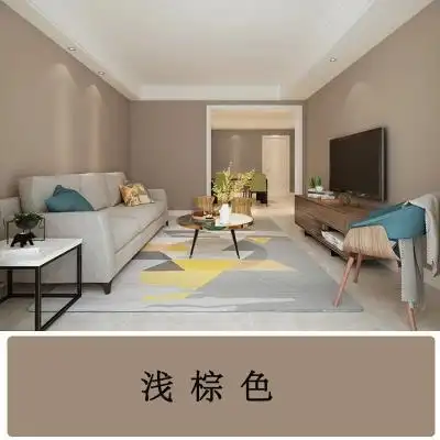 涂料室内家用彩色自刷无甲醛墙面油漆客厅效果图儿童房乳胶漆