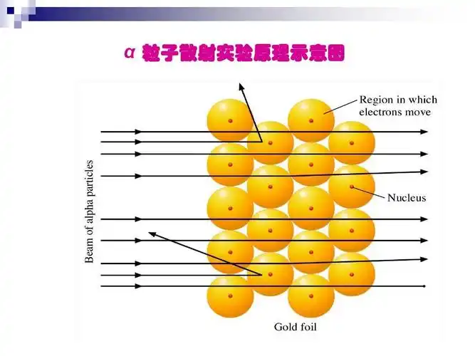 详细的课件资料哦~~~ α 粒子散射实验原理示意图