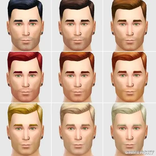 模拟人生4 男士面部胡须v2