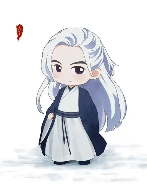 白发老温山河令温客行白发q版