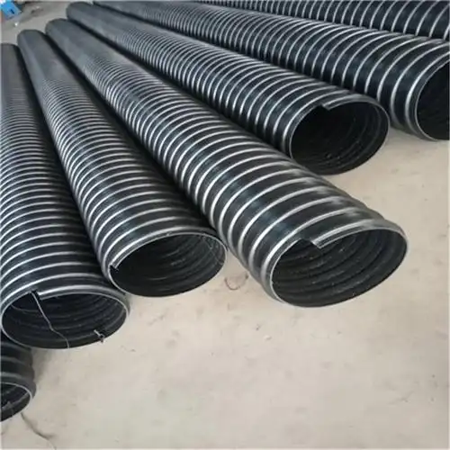 秦皇岛pe钢带波纹管pe双壁波纹管规格型号齐全