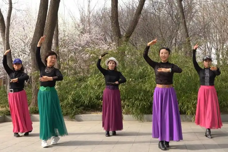 广场舞冰雪的天堂慢三版动作新颖时尚旋律醉人