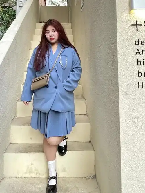 160 180斤|秋天韩系大码穿搭看我的