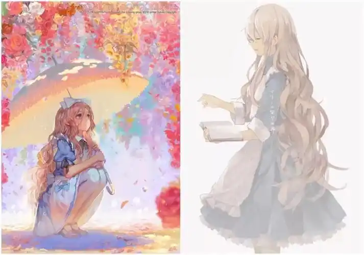 "漫画卷",就是像漫画里面的少女一样的卷发.漫画卷长这样还好!