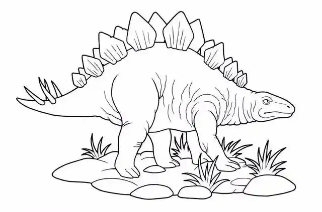 教你常见9种恐龙画法,简单易学,适合小朋友临摹学习的绘画素材