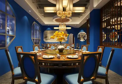 武陵源代记私房菜主题餐厅古典风格装修效果图