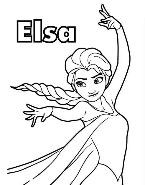 艾莎公主的画法步骤一步一步画艾莎公主冰雪女王简笔画步骤图卡通艾