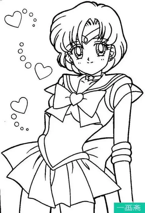 天使少女简笔画天使少女简笔画图片大全