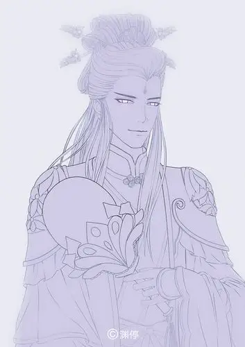 2)推荐霹雳同人图霹雳布袋戏疏楼龙宿98拖延了好几天终于画完龙宿啦