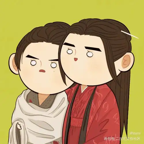 谷主你摇慢点_山河令浪浪钉温客行周子舒古风q版温周绘画作品