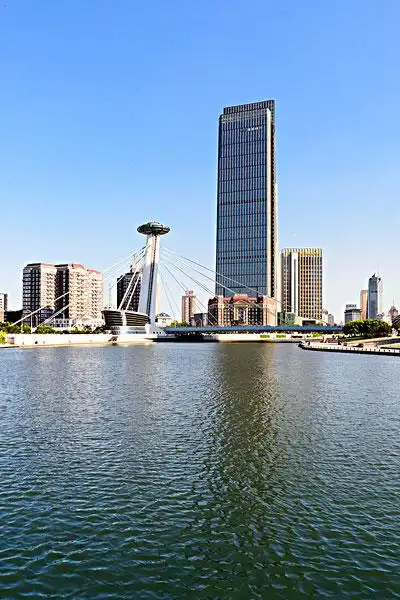 天津海河风光_全景网