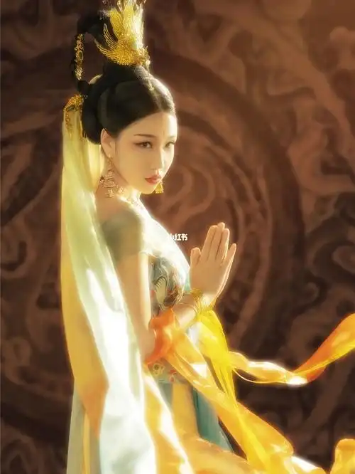 这是客片你敢信敦煌飞天果然咋拍都美
