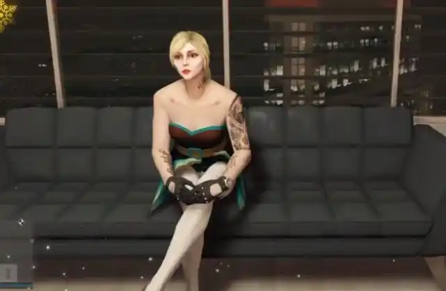 女玩家都会在《gta5》中干些什么?成熟女性穿衣就是不同!