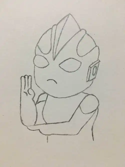 简笔画奥特曼 简笔画奥特曼怎么画