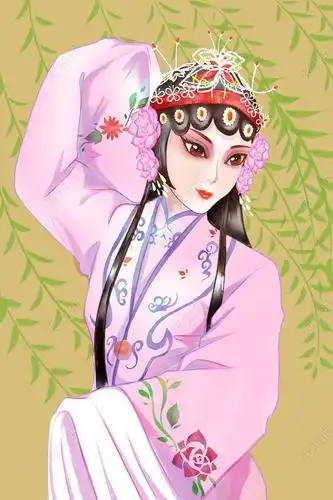 戏曲人物画图辑选