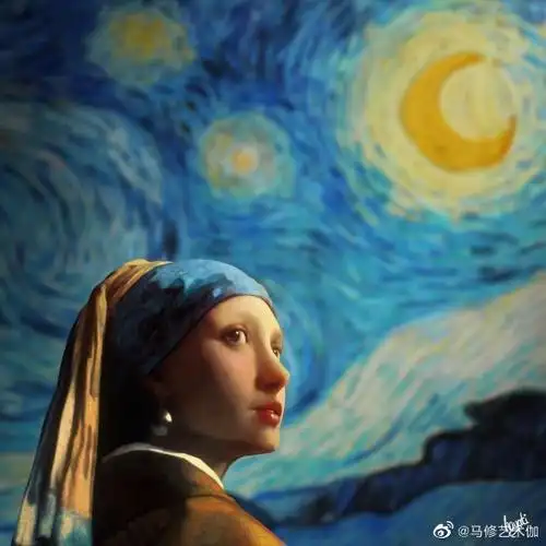 收集|《戴珍珠耳环的少女》衍生(补喝珍珠奶茶的少.