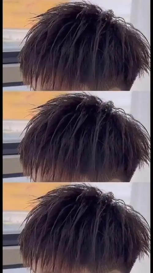 男士发型参考摩根碎盖!