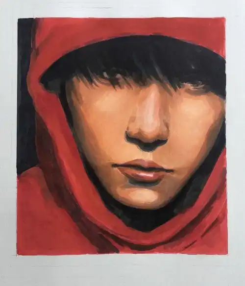 周杰伦范特西手绘