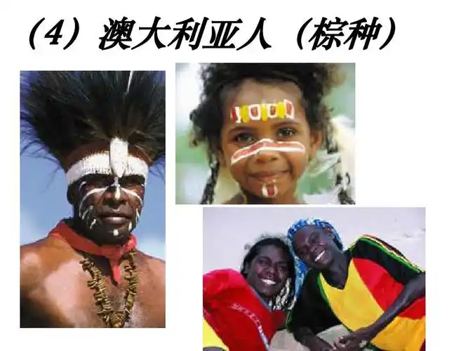 (4)澳大利亚人(棕种)